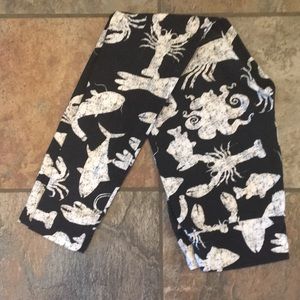 LuLaRoe OS Sea Creature Leggings
